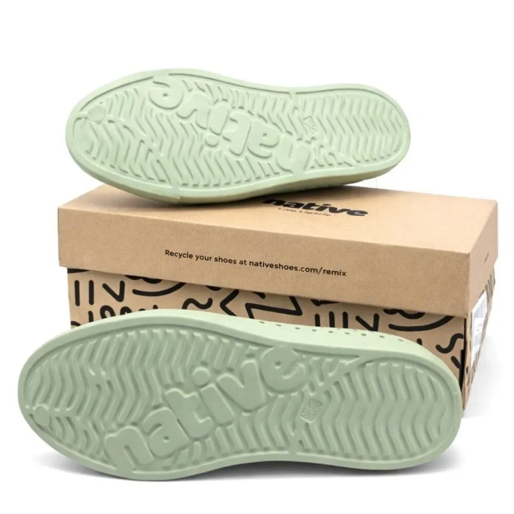 Native Jefferson Bloom Unisex Slip-On Water Shoes Green Tea  W6 M8 Lightweight